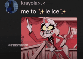 Ice Hazbin Hotel GIF