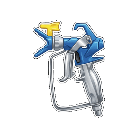 Paint Sprayer Spray Gun Sticker by Graco