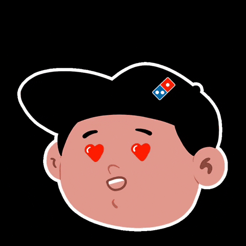 DominosWow love amor pizza amo GIF