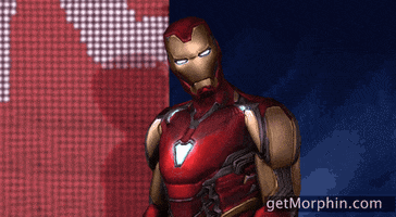 Iron Man Hello GIF by Morphin