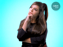 Thinking Reaction GIF by Salon Line