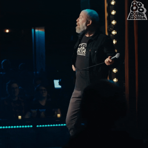 Stand Up Comedy GIF by 800 Pound Gorilla Media