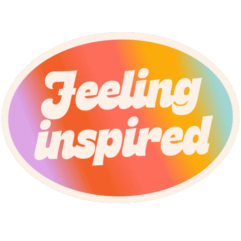 Frase Feeling Inspired Sticker
