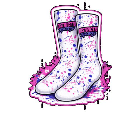 Socks Sticker by district10sports