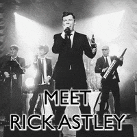 rick astley GIF by Webster Hall