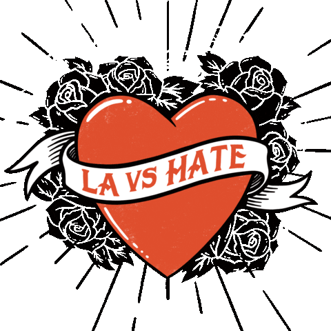 LA vs. Hate Sticker