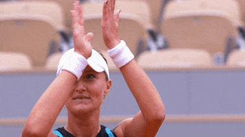 Mood Applause GIF by Roland-Garros