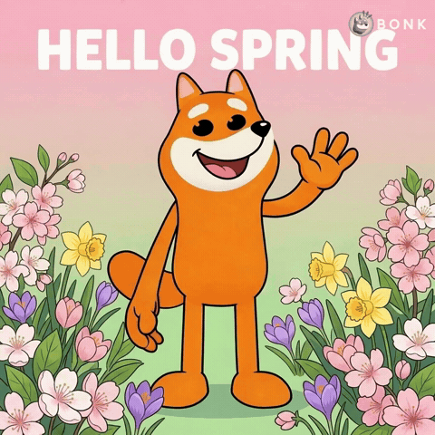 Waves Hello Spring GIF by BONK
