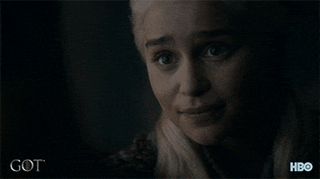 emilia clarke smile GIF by Game of Thrones
