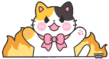 Angry Kitten Sticker