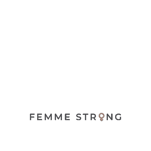 Strongertogether Bettertogether Sticker by Femme Strong