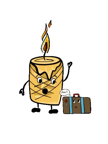 Bag Candle Sticker