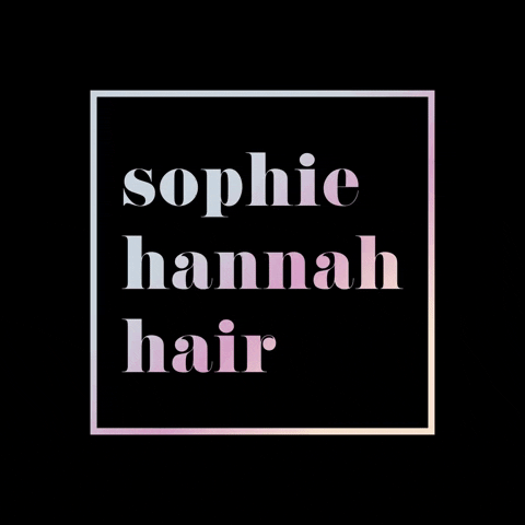 sophiehannahhair logo hair color hair dye hair colour GIF