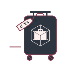 Travel Suitcase Sticker by cityboxhotels