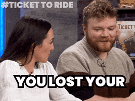 Confused Ticket To Ride GIF by AsmodeeGames
