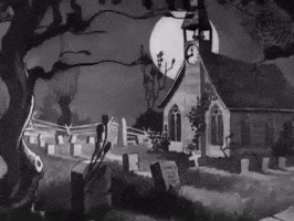 Halloween Church GIF by Squirrel Monkey