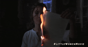 Saoirse Ronan Burn GIF by LittleWomen