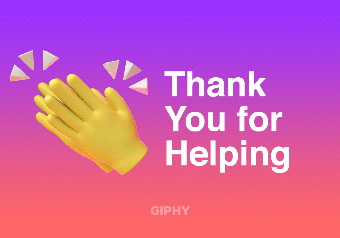 Psa Thank You Gif By Giphy Cares Find Share On Giphy