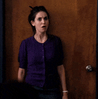 angry alison brie GIF