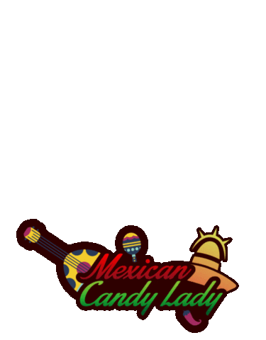Mexican Candy Lady Sticker