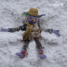 Snow Angels Winter GIF by Nickelodeon