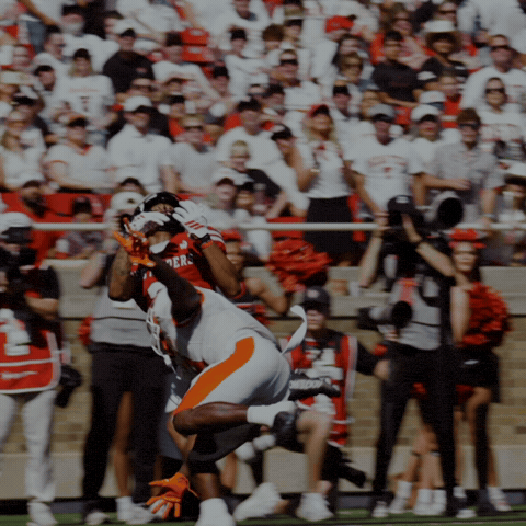 Texas Tech Catch GIF by Texas Tech Football