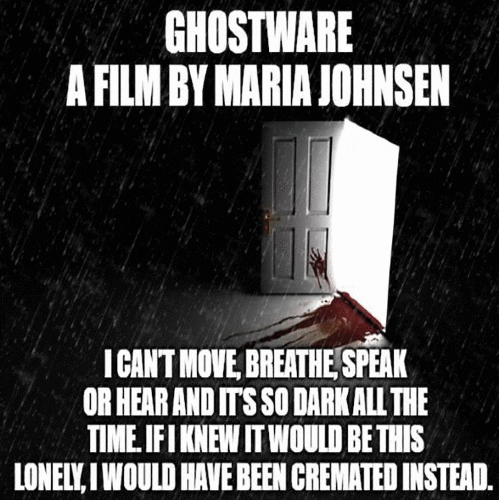 Ghost Ghostware GIF by Maria Johnsen