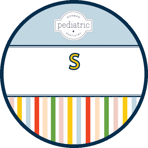 Kids Peach Sticker by normanpediatricdentistry