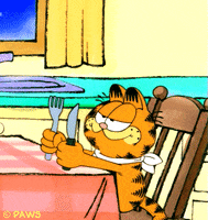 Hungry Orange And Black GIF by Garfield
