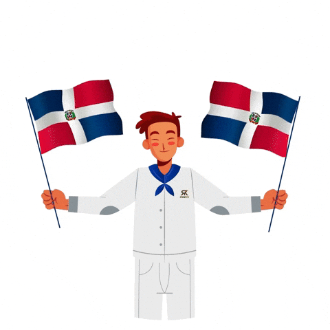 Dia De La Independencia Dominicana GIF by RK Power