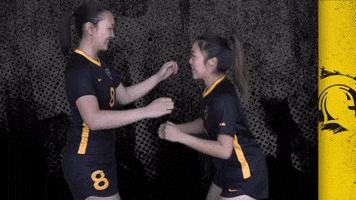 Black And Gold Soccer GIF by Waterloo Warriors