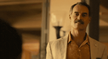 White Lotus Flirting GIF