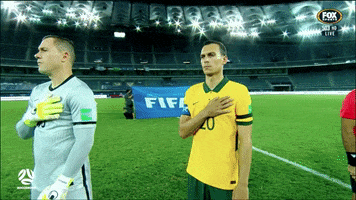 National Anthem GIF by Football Australia