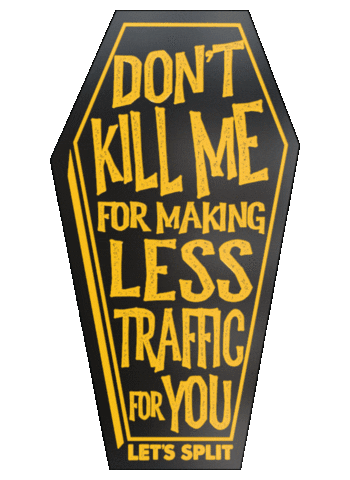 Motorcycle Split Sticker by Tobacco Motorwear