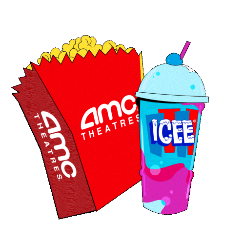 Coke Popcorn Sticker by AMC Theatres