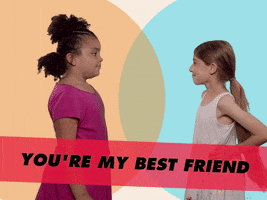 Happy Best Friends GIF by GIPHY Studios Originals
