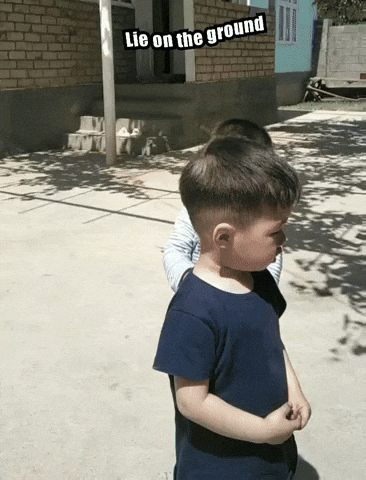 Lie On The Ground GIF