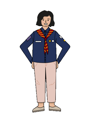 Scout Partio Sticker by Finlands Svenska Scouter