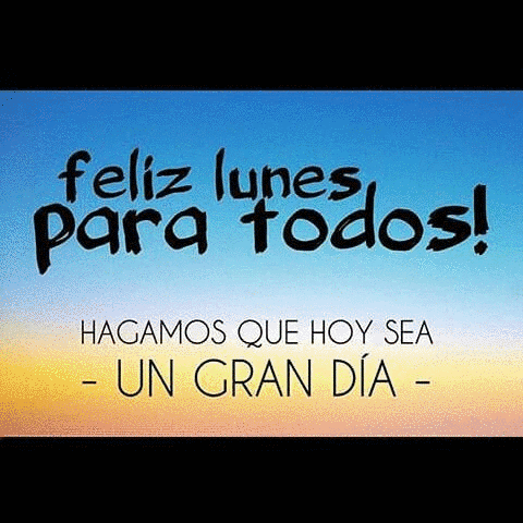 respaldosif feliz inicio de semana GIF