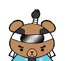 Bear Shock Sticker by Shin-Sen-Gumi