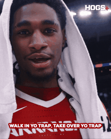 Arkansas Basketball Win GIF by Hogs+