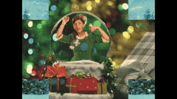 Christmas Tree Dancing GIF by Sierra Ferrell