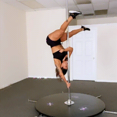 Sexy Pole Dance GIF by Spinderella Fitness