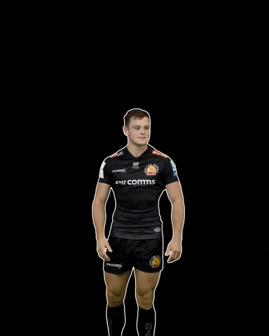 Hand Sanitizer Wyatt GIF by Exeter Chiefs