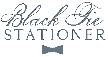 Black Tie Stationer Sticker
