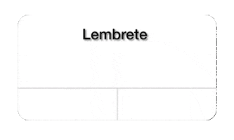 Lembrete Sticker by Espaco Natural JM