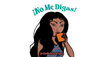 OjoDulceDesigns girl coffee mexican cafecito GIF