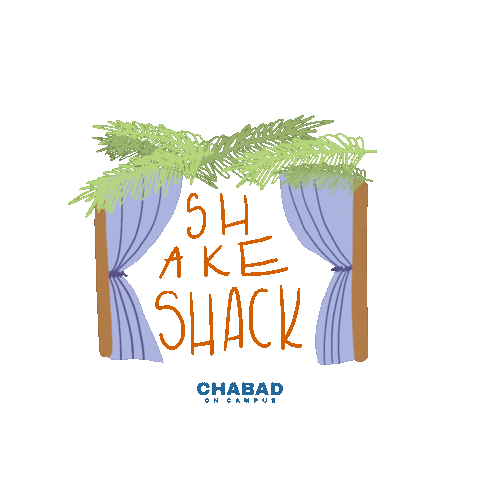 Shake Sukkot Sticker by Chabad on Campus