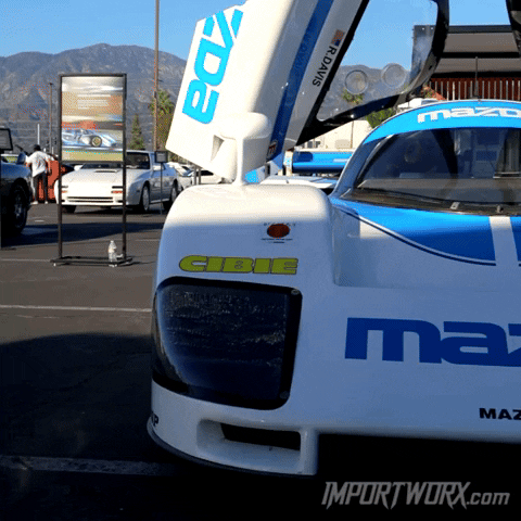 Racecar Mazda GIF by ImportWorx