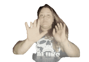 Point I Dont Know Sticker by LoriBorde